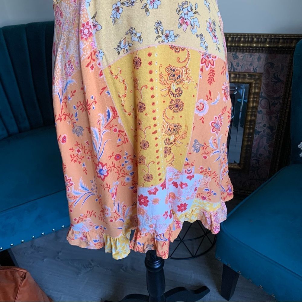 FOREVER 21 FLORAL BOHO MINI DRESS - Picture 4 of 8